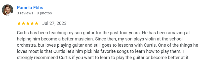 guitar lessons the woodlands tx review
